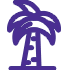 Palm tree icon